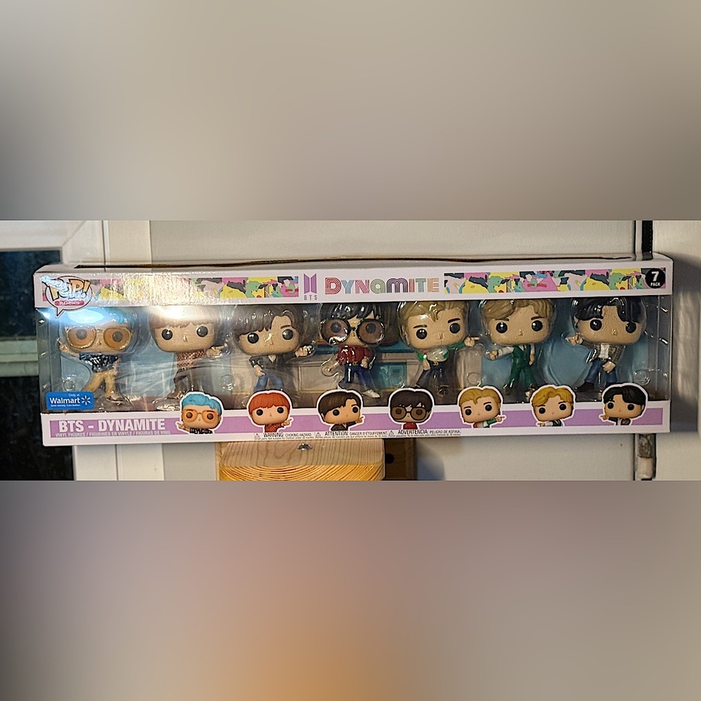 SOLD Funko Pop! Vinyl: BTS - Dynamite 7-Pack Walmart Exclusive Vaulted